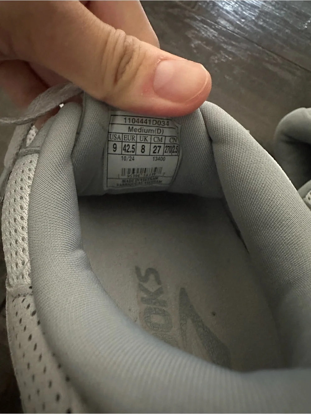 New Brooks Ghost Max SE Men’s Size 9D Grey Running Shoes